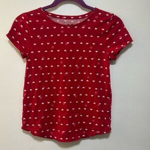 Girls short sleeve shirt size L
